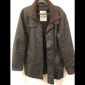Winter jacket large canvas lined